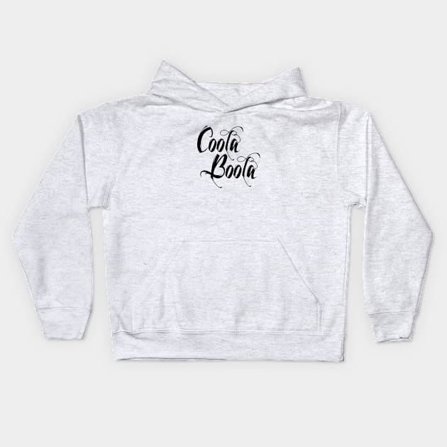 Coola Boola Kids Hoodie by Alan Hogan